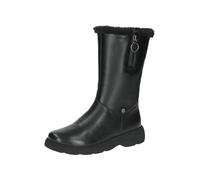 CAPRICE Damen Winterstiefel ohne Absatz mit Thermosohle Gefüttert, Schwarz (Black Nappa), 41 EU
