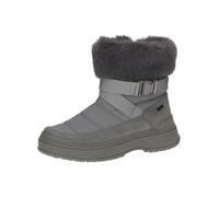 CAPRICE Damen Winterstiefel ohne Absatz Vegan Wasserabweisend, Braun (Taupe Comb), 40.5 EU