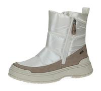 CAPRICE Damen Winterstiefeletten ohne Absatz Airmotion mit Reißverschluss Gefüttert Weite G, Mehrfarbig (Pearl Comb), 36 EU