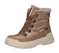 CAPRICE Damen Winterstiefeletten zum Schnüren Airmotion Gefüttert mit Reißverschluss Weite G, Braun (Mud Comb), 40 EU