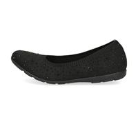 Caprice Damenschuhe Ballerinas BLACK KNIT BLACK KNIT - Gr. - 37