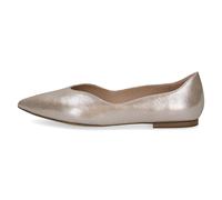 Caprice Damenschuhe Ballerinas TAUPE METALLIC TAUPE METALLIC - Gr. - 5 UK