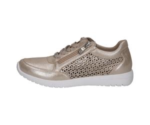 Caprice Damenschuhe Elegante Schnürer TAUPE METALLIC TAUPE METALLIC - Gr. - 39