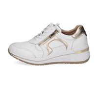 Caprice Damenschuhe Elegante Schnürer WHITE/LIGHT GOLD WHITE/LIGHT GOLD - Gr. - 41