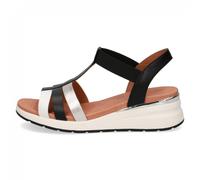 Caprice Damenschuhe Keilsandaletten BLACK COMB BLACK COMB - Gr. - 39