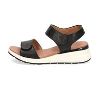 Caprice 9-9-28307-28/022 BLACK NAPPA Keilsandaletten FS 2022 für Damen, schwarz, Gr. 39 EU