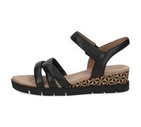 Caprice Damenschuhe Keilsandaletten BLACK SOFTNAP. BLACK SOFTNAP. - Gr. - 40