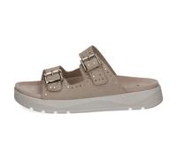 Caprice Damenschuhe Klassische Pantoletten BEIGE SUEDE BEIGE SUEDE - Gr. - 42