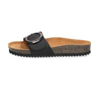 Caprice Damenschuhe Klassische Pantoletten BLACK NUBUC BLACK NUBUC - Gr. - 39