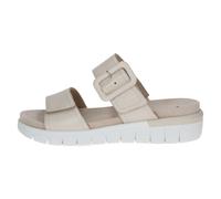 Caprice Damenschuhe Klassische Pantoletten CREAM PERLATO - Gr. - 41