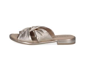 Caprice Damenschuhe Klassische Pantoletten PLATIN METAL. PLATIN METAL. - Gr. - 38