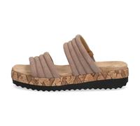 Caprice Damenschuhe Klassische Pantoletten TAUPE SUEDE TAUPE SUEDE - Gr. - 38