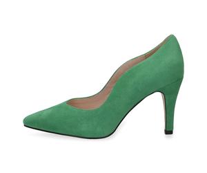 Caprice Damenschuhe Klassische Pumps GREEN SUEDE GREEN SUEDE - Gr. - 4 UK