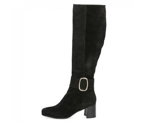 Caprice Damenschuhe Klassische Stiefel BLACK SUEDE BLACK SUEDE - Gr. - 38
