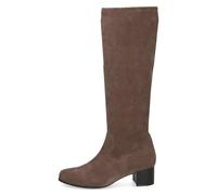 Stiefel CAPRICE, Damen, Gr. 41, braun, Textil, Schuhe Stiefel, Blockabsatz, Langschaftstiefel mit Stretch-Schaft (62557433-41) braun