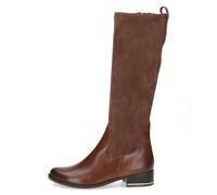 Caprice Stiefel 25514-41 Damen Cognac Leder/Textil XS-Schaft Blockabsatz Größe 38,5