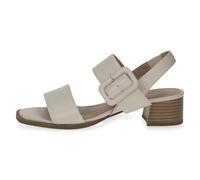 Caprice Damenschuhe Riemchensandalen CREAM PERLATO - Gr. - 37