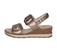 Caprice Damenschuhe Riemchensandalen TAUPE METALLIC TAUPE METALLIC - Gr. - 42