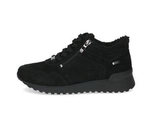 Caprice Damenschuhe Schnürstiefel BLACK SUEDE BLACK SUEDE - Gr. - 37