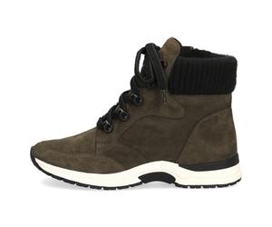 Caprice Damenschuhe Schnürstiefel HUNTER SUEDE - Gr. - 42