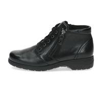 Caprice Comfort Damen 9-26204-41 Flache Schnürstiefelette, Black Nappa, 38 EU Weit