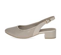 Caprice Damenschuhe Sling CREAM NAPPA - Gr. - 37.5 EU | 4.5 UK