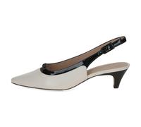 Caprice Damenschuhe Sling OFFWHITE/BLACK OFFWHITE/BLACK - Gr. - 6.5 UK