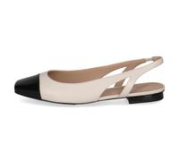 Caprice Damenschuhe Sling OFFWHITE/BLACK OFFWHITE/BLACK - Gr. - 6.5 UK