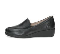 Caprice Damen-Slipper M2435045 Comfort Nappa-Leder Mehrweite H Schwarz Größe 39