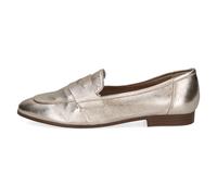 CAPRICE Damen Slipper aus Leder Elegant, Gold (Lt.Gold Metal.), 37 EU