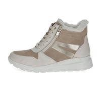 Caprice Sneaker Leder/Textil Weiß/Beige Warmfutter - 42