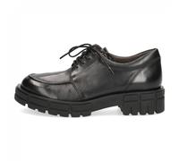 Caprice Damenschuhe Sportliche Schnürer BLACK NAPPA BLACK NAPPA - Gr. - 42
