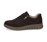 Caprice Damenschuhe Sportliche Schnürer DK BROWN NUBUC DK BROWN NUBUC - Gr. - 39