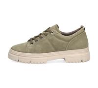 Caprice Damenschuhe Sportliche Schnürer HERB NUBUC - Gr. - 38