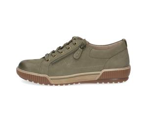 Caprice Damenschuhe Sportliche Schnürer OLIVE NUBUC OLIVE NUBUC - Gr. - 4.5 UK
