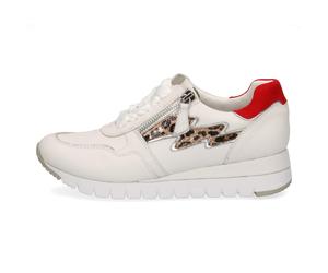 Caprice Damenschuhe Sportliche Schnürer WHITE COMB WHITE COMB - Gr. - 36