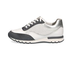 Caprice Damenschuhe Sportliche Schnürer WHITE/JEANS WHITE/JEANS - Gr. - 38