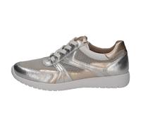Caprice Damenschuhe Sportliche Schnürer WHITE/LIGHT GOLD WHITE/LIGHT GOLD - Gr. - 40