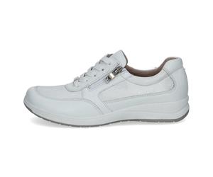 Caprice Damenschuhe Sportliche Schnürer WHITE/SILVER WHITE/SILVER - Gr. - 41