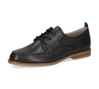 Schnürschuh CAPRICE "Caprice Halbschuhe Nappaleder", Damen, Gr. 38,5, ocean, Nappaleder, Schuhe Schnürschuh (76509702-38,5) ocean