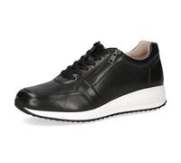 CAPRICE Herren Schnürschuhe aus Leder Sportlich, Schwarz (Black Nappa), 40 EU