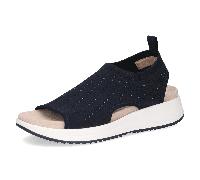 Caprice - Komfort Sandalette blau OCEAN KNIT - Gr. - 37