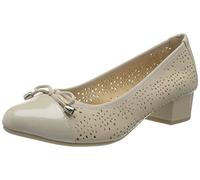 Caprice Leder 22501 Comfort Pumps, Beige (SAND COMB 336), 41 EU