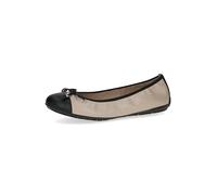 Caprice Leder-Ballerinas in Beige - Größe 41 | Damen Ballerinas