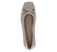 Caprice Ballerinas Memotion Bast Elegant Damen Weiß Gr. 38 EU