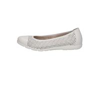 Caprice Leder-Ballerinas in Weiß - Größe 40 | Damen Ballerinas