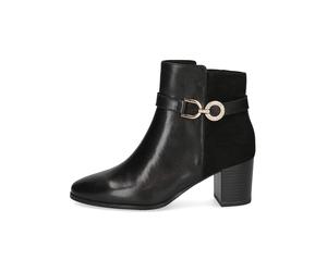 Caprice Leder-Boots in Schwarz - Größe 40 | Damen Stiefel