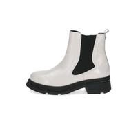 Caprice Leder-Chelsea-Boots in Weiß - Größe 36 | Stiefeletten