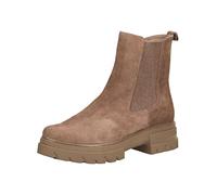 Caprice Leder flache Schnürstiefelette Braun 25412