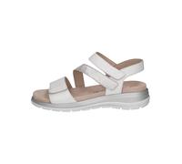 Caprice Leder-Keilsandaletten in Weiß - Größe 38 | Damen Sandalen